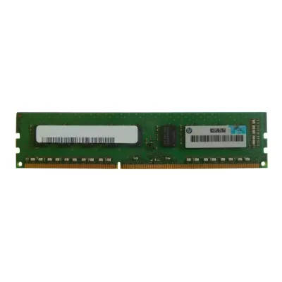 HP 4GB PC3-12800 DDR3-1600MHz ECC Unbuffered CL11 240-Pin DIMM Single Rank Memory Module Part# XF584AV