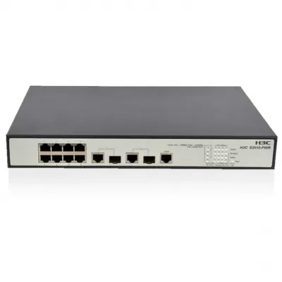 H3C SMB-S2610-PWR Ethernet Switch 8 Port 100M Layer 2 Intelligent Network Management POE Powered Switch