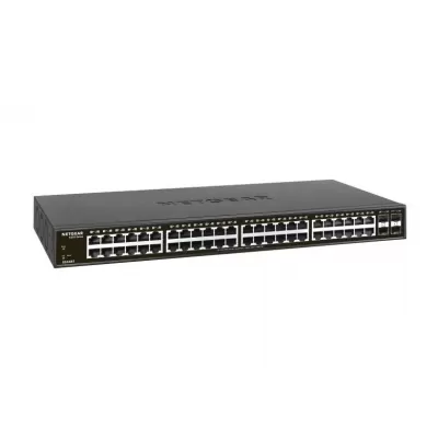 NETGEAR GS748T v5 48-Port Gigabit Ethernet Smart - Managed Switch , with 2 x 1G SFP and 2 x 1G Combo, Desktop or Rackmount