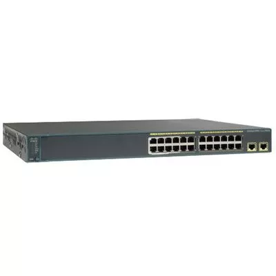 Cisco Catalyst WS-C2960-24TC-S 24 Port Managed Switch