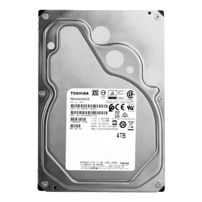 Toshiba 4TB 128MB Cache 7200RPM SATA 6Gbps 3.5 Inch Hard Disk Drive MG04ACA400E