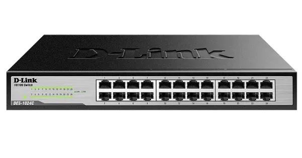 D-Link DGS-1024C 24-Port Gigabit Unmanaged Desktop/Rackmount Switch