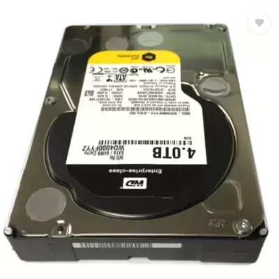 Western Digtal RE4 4 TB Desktop, Surveillance Systems, Network Attached Storage, Servers, All in One PC's Internal Hard Disk Drive (HDD) (WD4000FYYZ OEM) (Interface: SATA, Form Factor: 3.5 inch)