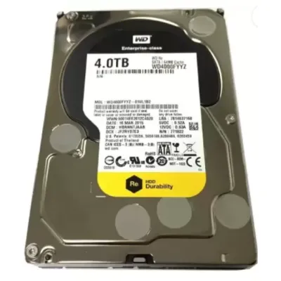 Western Digtal RE4 4 TB Desktop, Surveillance Systems, Network Attached Storage, Servers, All in One PC's Internal Hard Disk Drive (HDD) (WD4000FYYZ OEM) (Interface: SATA, Form Factor: 3.5 inch)