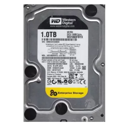 Western Digtal RE4 1 TB Desktop, Surveillance Systems, Network Attached Storage, Servers, All in One PC's Internal Hard Disk Drive (HDD) (WD1003FBYX) (Interface: SATA, Form Factor: 3.5 inch)