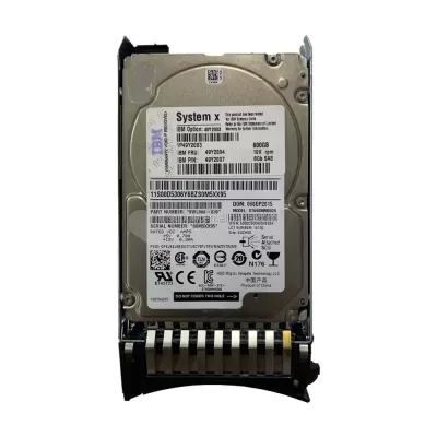 IBM 4251-xxx 7147-xxx 7945-xxx 7947-xxx 600GB 10K RPM 6Gbps 2.5Inch SFF SAS Hard Drive with Tray 49Y2004