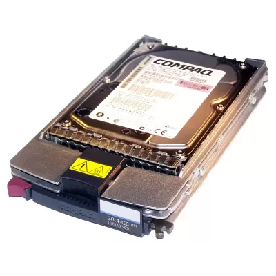 HP 36.4GB 10000rpm Ultra-160 Hot-Swap 80pin 3.5 Inch SCSI Hard Disk with Tray 177986-001