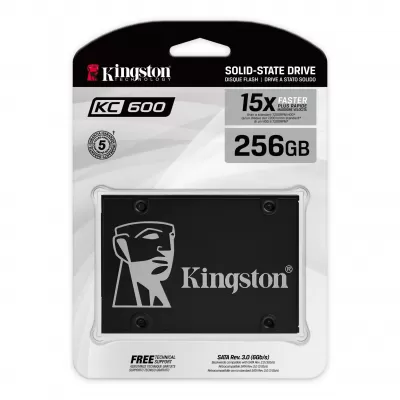 Kingston KC600 256GB 2.5 Inch Laptop Hard Disk