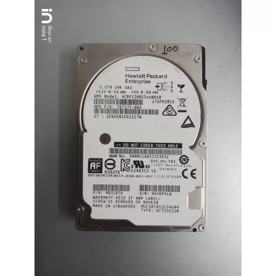 HP 1.2TB 10K RPM 12Gps SAS 2.5 Inch Hard Disk 787175-004 0B31876