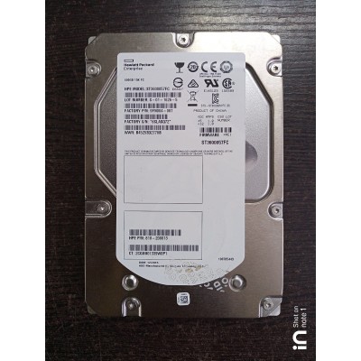 HP 600GB 15K RPM SAS 3.5 Inch Hard Disk 9FN004-087