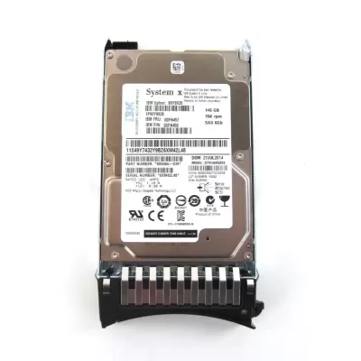 IBM System X 146GB 15K RPM 6Gbps SAS 2.5 Inch Hard Disk Drive 00FN457