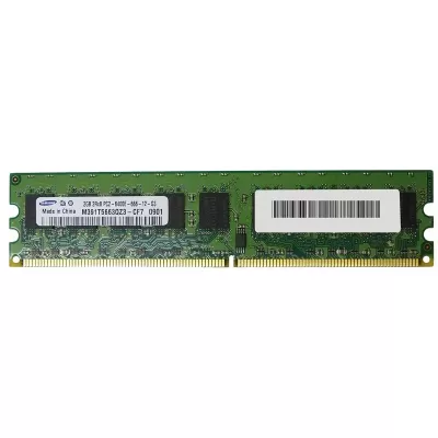 Samsung 2GB 2RX8 DDR2 PC2-6400E ECC Unbuffered Server Memory Ram M391T5663QZ3-CF7 444909-061