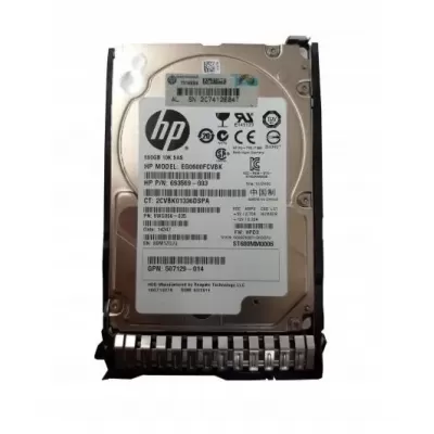 HP 600GB 10K 6G DP 2.5" SAS HDD EG0600FCVBK 693569-003 507129-014