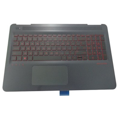 Genuine HP Omen 15-AX Palmrest Backlit Keyboard Touchpad 859735-001