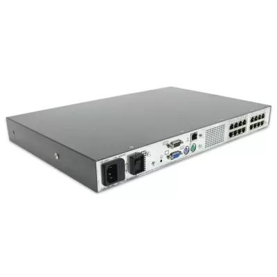 Hp Eo1010 3x1x16-port 1u Kvm Ip Rackmount Server Console Switch