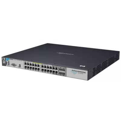 Hp J8692a E3500-24g-poe Yl Switch  Managed 24 X 10/100/1000 + 4 X Shared Sfp Rack mountable Poe