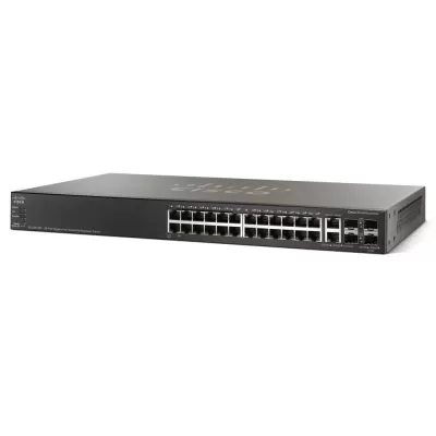 Cisco 24x Gigabit Ethernet PoE+ 2x 1G Managed Switch SG500-28P-K9-NA