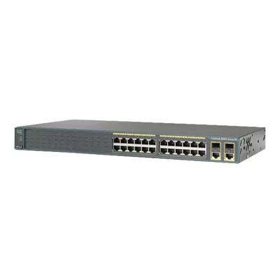 Cisco Catalyst WS-C2960+24LC-L 24 Ports Managed Switch