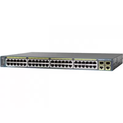 Cisco catalyst WS-C2960+48PST-S 48 ports Managed Switch