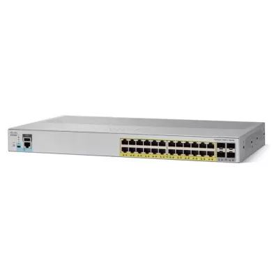 Cisco Catalyst WS-C2960L-24TQ-LL 24 Ports Managed Switch