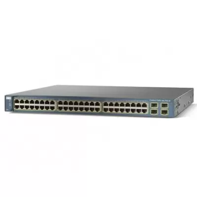 Cisco Catalyst 3560G 48x GE PoE 4x 1G SFP IP Services Managed Switch WS-C3560G-48PS-E