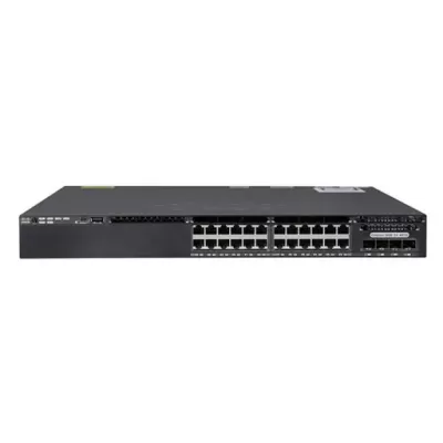 Cisco Catalyst WS-C3650-24PWS-S 24 Ports Managed Switch