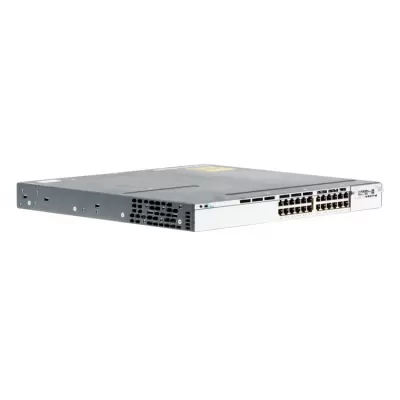 Cisco Catalyst 3750X 24x Gigabit Ethernet PoE+ IP Base Managed Switch WS-C3750X-24P-S