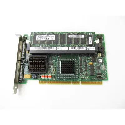 Dell PERC4 Dual Channel PCI-X Ultra320 SCSI Raid Controller Card With Standard Bracket NK025