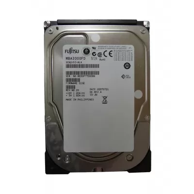 Fujitsu 300GB 15K RPM 3.5 Inch FC Hard Disk MBA3300FD