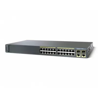 Cisco Catalyst WS-C2960-24LC-S 24 Ports Managed Switch
