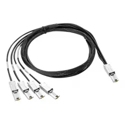 HP 2m External Mini-SAS to 4x1 Mini-SAS Cable AN975A