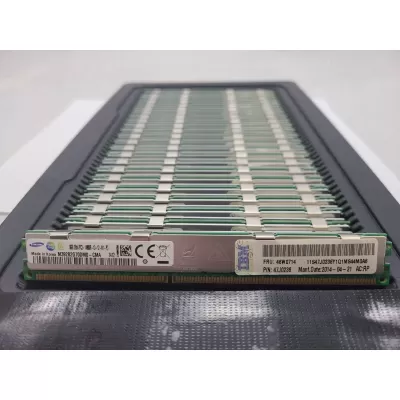 IBM 46W0714 (FRU) 47J0236 (Part No.) 16 GB RAM (1 x 16 GB - Memory Module) DDR3 - 1866 Mhz, PC3 - 14900 R, ECC, Dural Rank x4, REG, for Server - Manufactured - Samsung