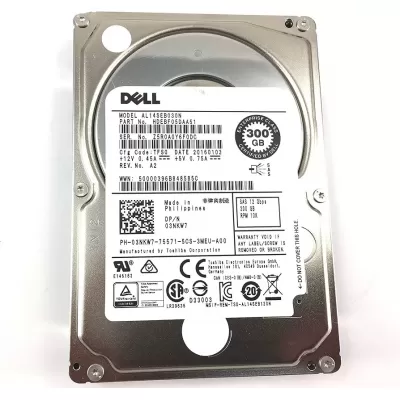 Dell 300GB SAS 2.5 Inch Hard Drive 3NKW7 03NKW7 HDEBF05DAA51