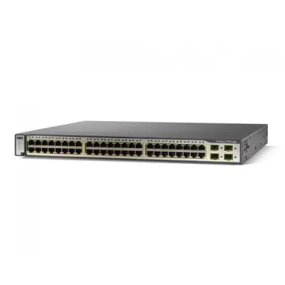Cisco Catalyst 48 Ports managed switch WS-C3750-48TS-S