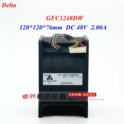 Delta GFC1248DW 12CM 48V 2.00A Industrial Server Dual Motor Violent Fan