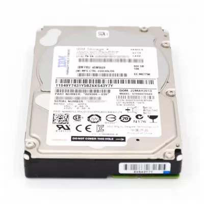 IBM Storage 900GB 10K RPM 6Gbps 2.5 Inch Hard Disk 9VX066-039