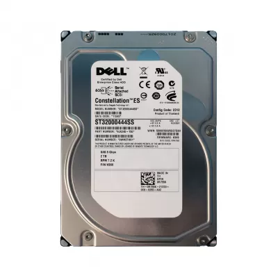 Dell 2TB 7200RPM 6Gbps 3.5 Inch SAS Hard Disk Drive 9JX248