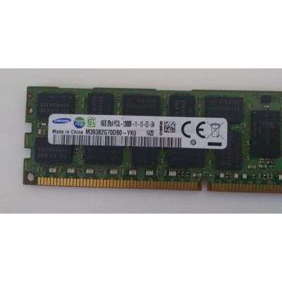 Samsung 16GB PC3-12800 ECC Registered Memory RAM for Server