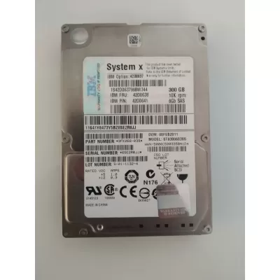 New IBM 300GB 6G 2.5inch 10K SAS Hard Disk 42D0638 42D0637 90Y8878 90Y8877