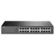 TP-Link 24-Port Gigabit Ethernet Unmanaged Switch | Plug and Play | Desktop/Rackmount | Fanless (TL-SG1024D),Black