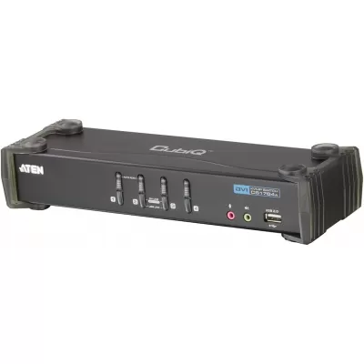 ATEN 4 PORT USB DVI/ Audio KVMP SWITCH CS1764A