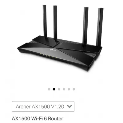 TPLINK ARCHER AX1500 WIFI 6 ( New Box piece)