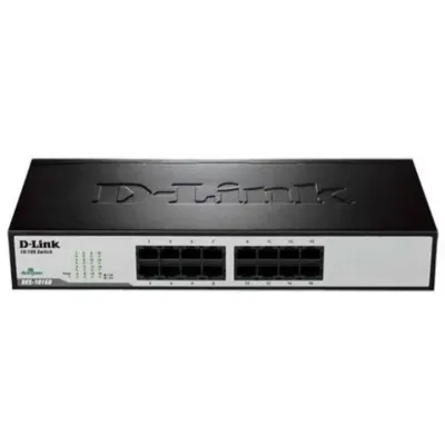 DLINK DES 1016D 10/100 FAST ETHERNET SWITCH