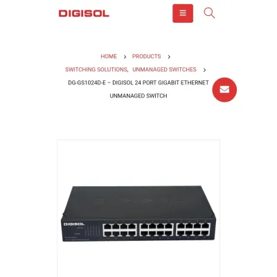 DIGISOL DG-FS24D GIGA SWITCH