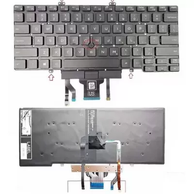 Dell Latitude 5400 P98G 5401 5402 5410 5411 Series Laptop Backlit Keyboard