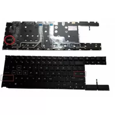 HP Omen X 2S 15-DG Series Laptop Backlit Keyboard