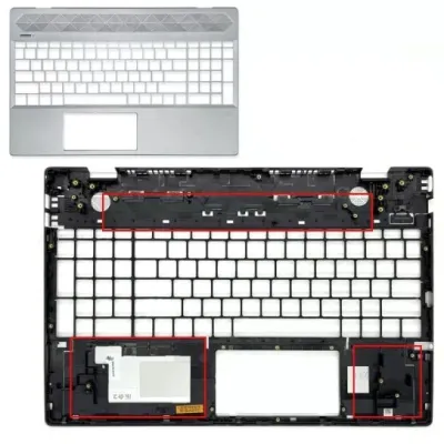 Laptop Full Body For HP Pavilion 15-CS 15-CW TPN-Q208 Q210 LCD Screen Cover Top Panel Front Bezel Bottom Case Palmrest Frame Touchpad Hinges