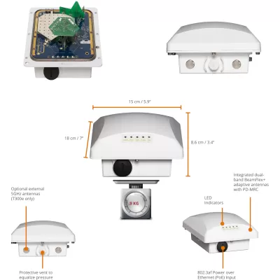 Ruckus T300 Wi-Fi Outdoor Access Point