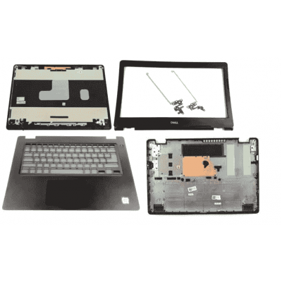 Dell Latitude 3490 LCD Top Cover Bezel Hinges with Touchpad Plamrest and Bottom Base Full Body Assembly